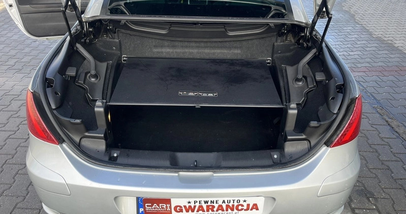 Peugeot 307 CC cena 9800 przebieg: 170000, rok produkcji 2004 z Mikołajki małe 742